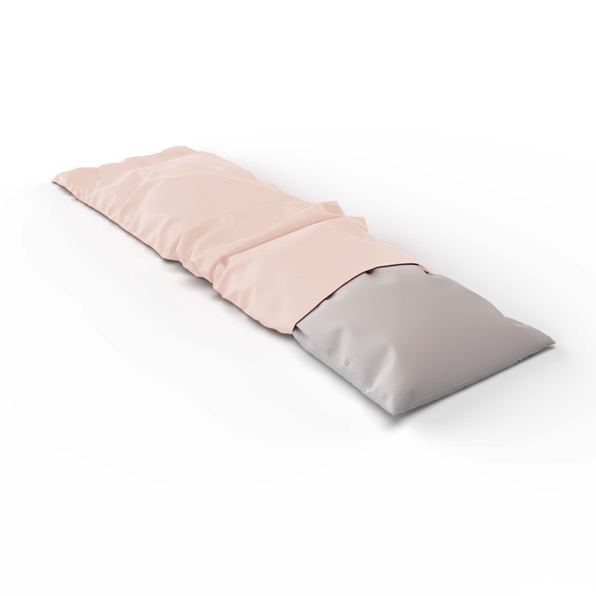 Lotus Seitenschläfer Kissenbezug Satin uni