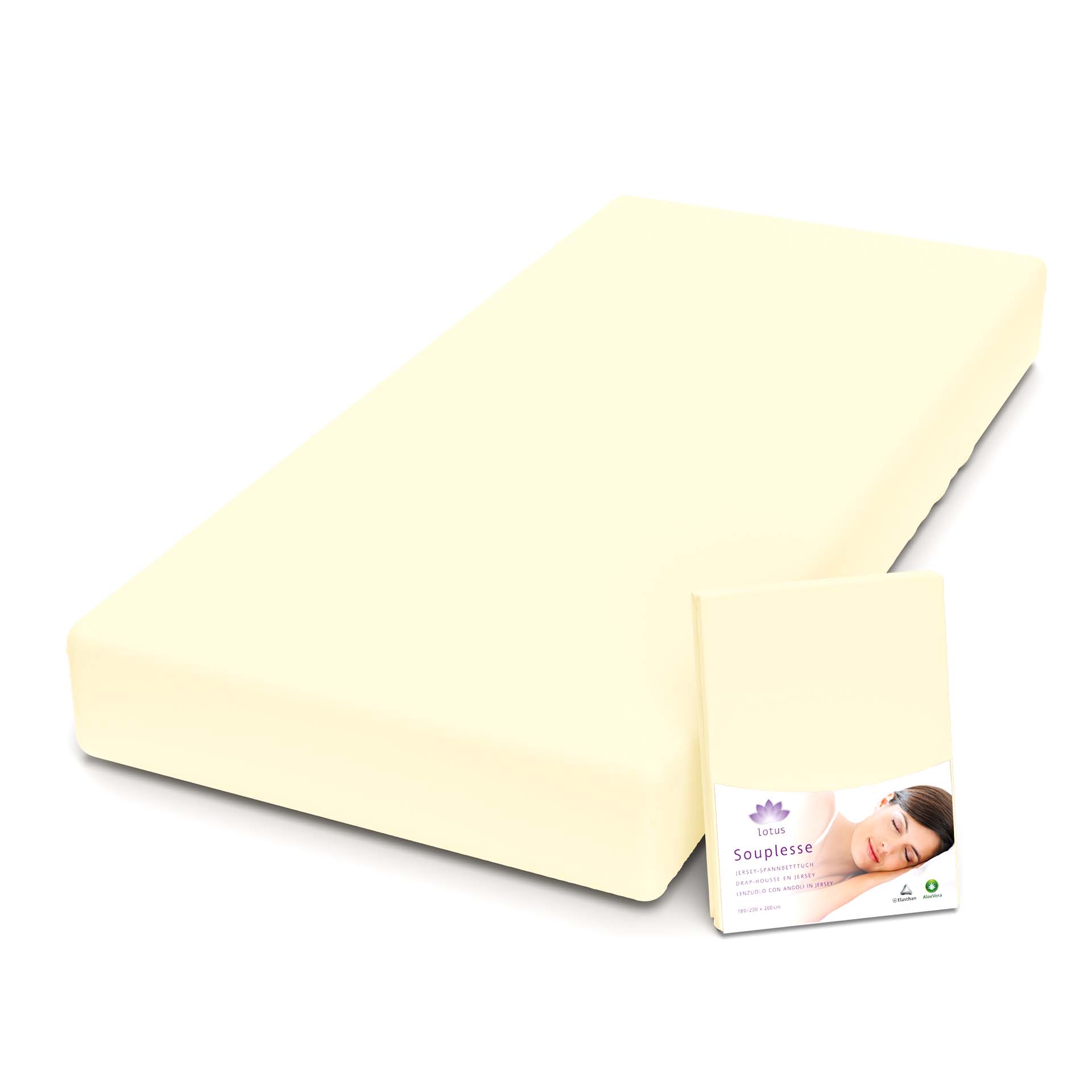 Lotus Jersey Fixleintuch Souplesse