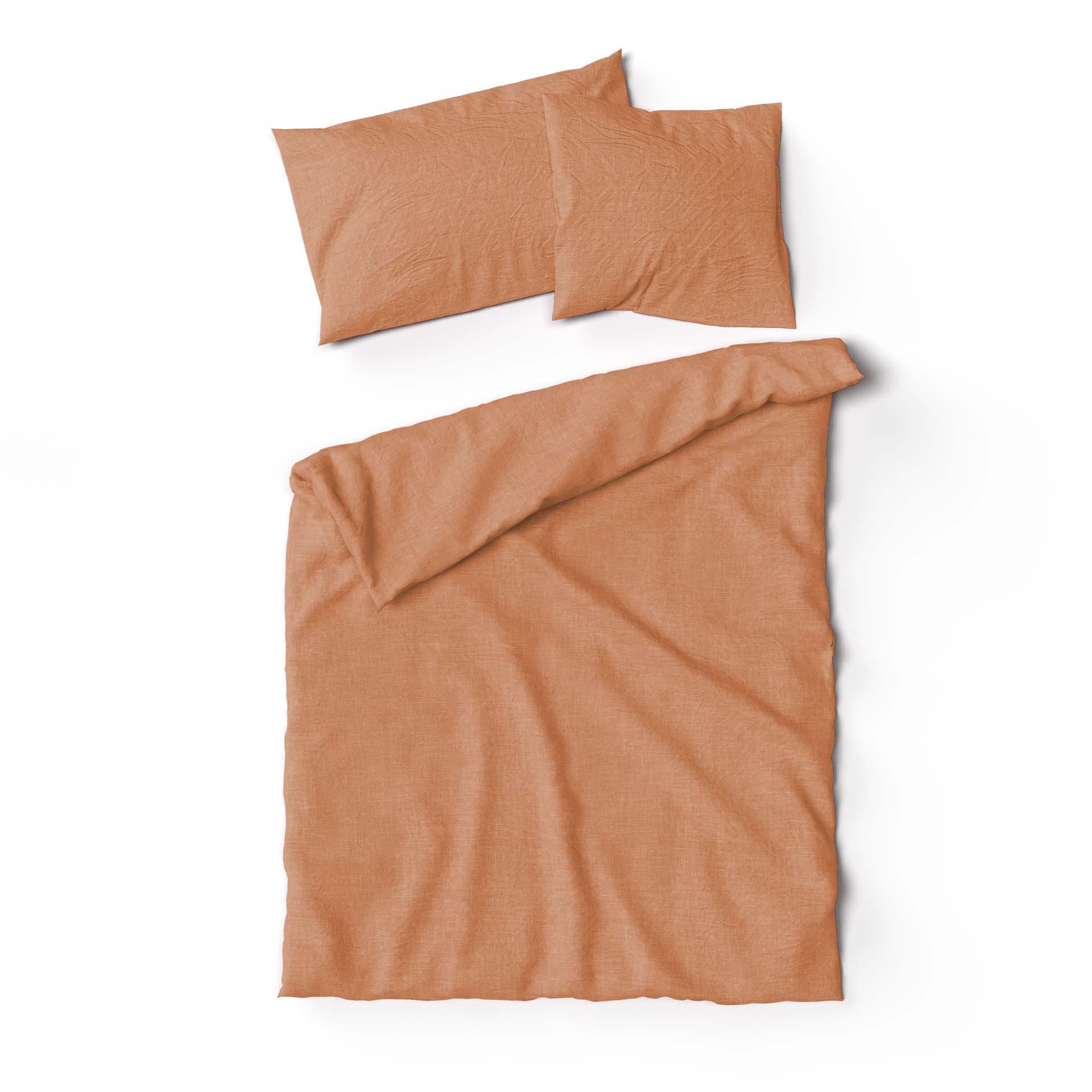 Lotus Bettwäsche Linen blend uni