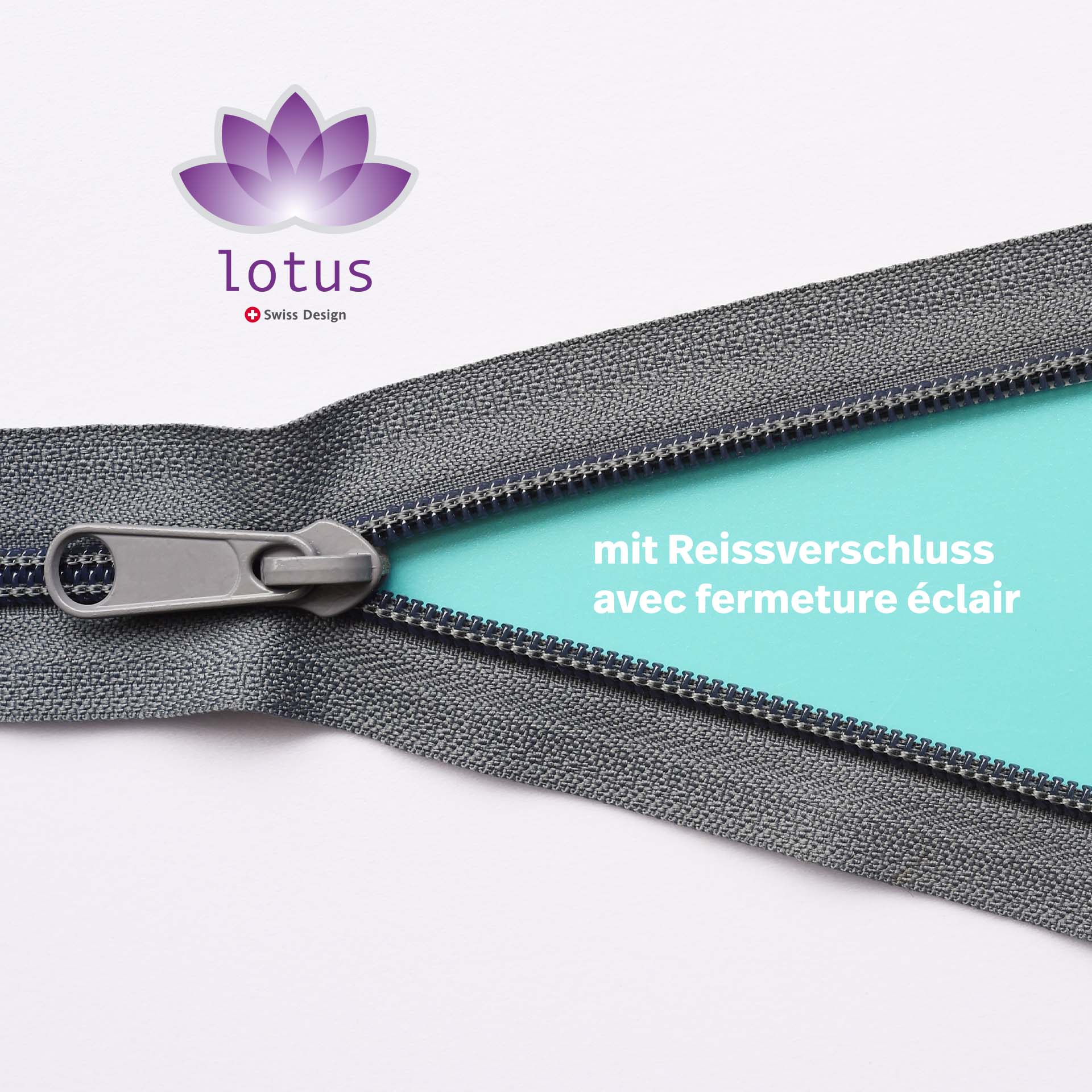 Lotus Bettwäsche Satin Bamboo schwarz