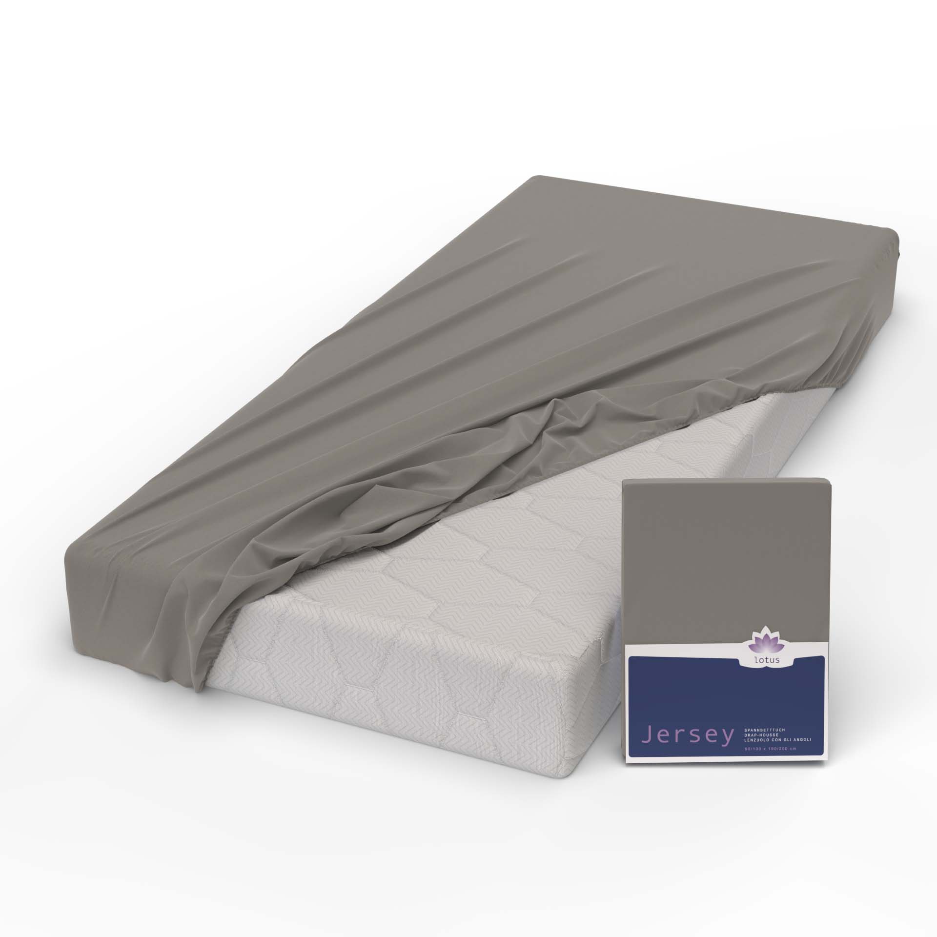 Lotus Jersey Fixleintuch  Comfort