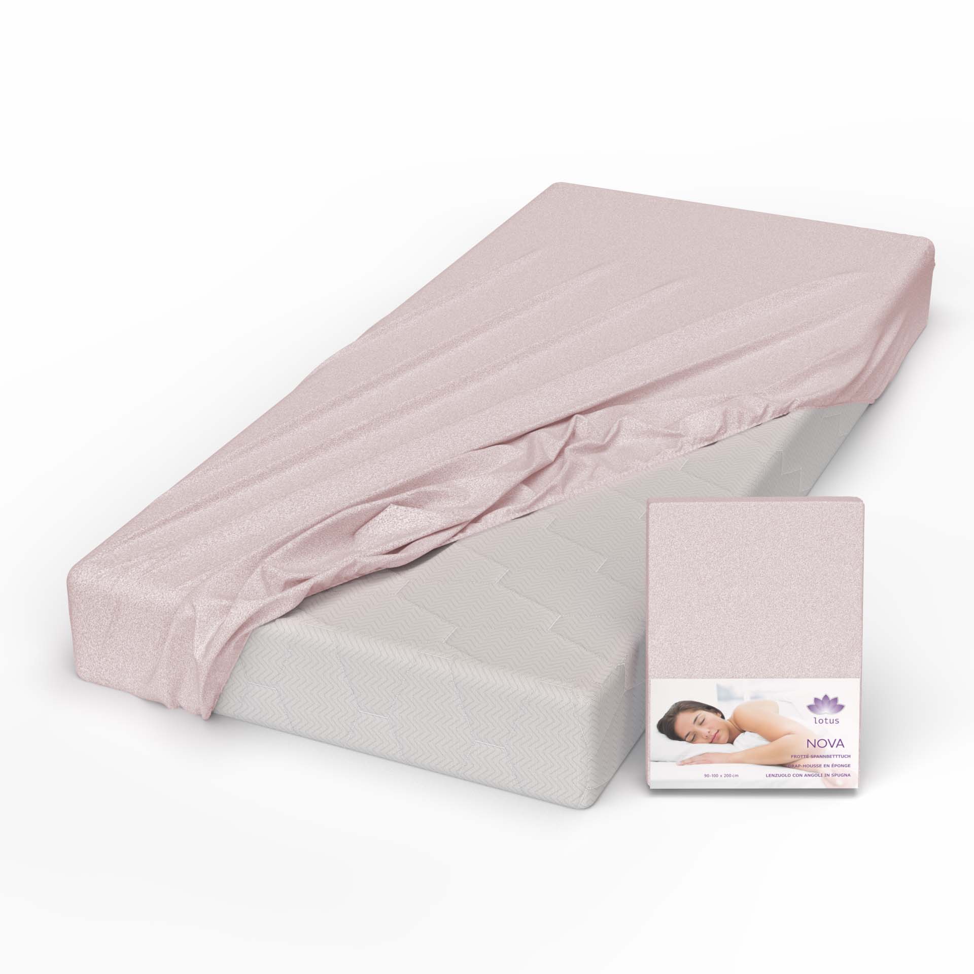 Lotus Frotté Fixleintuch Nova