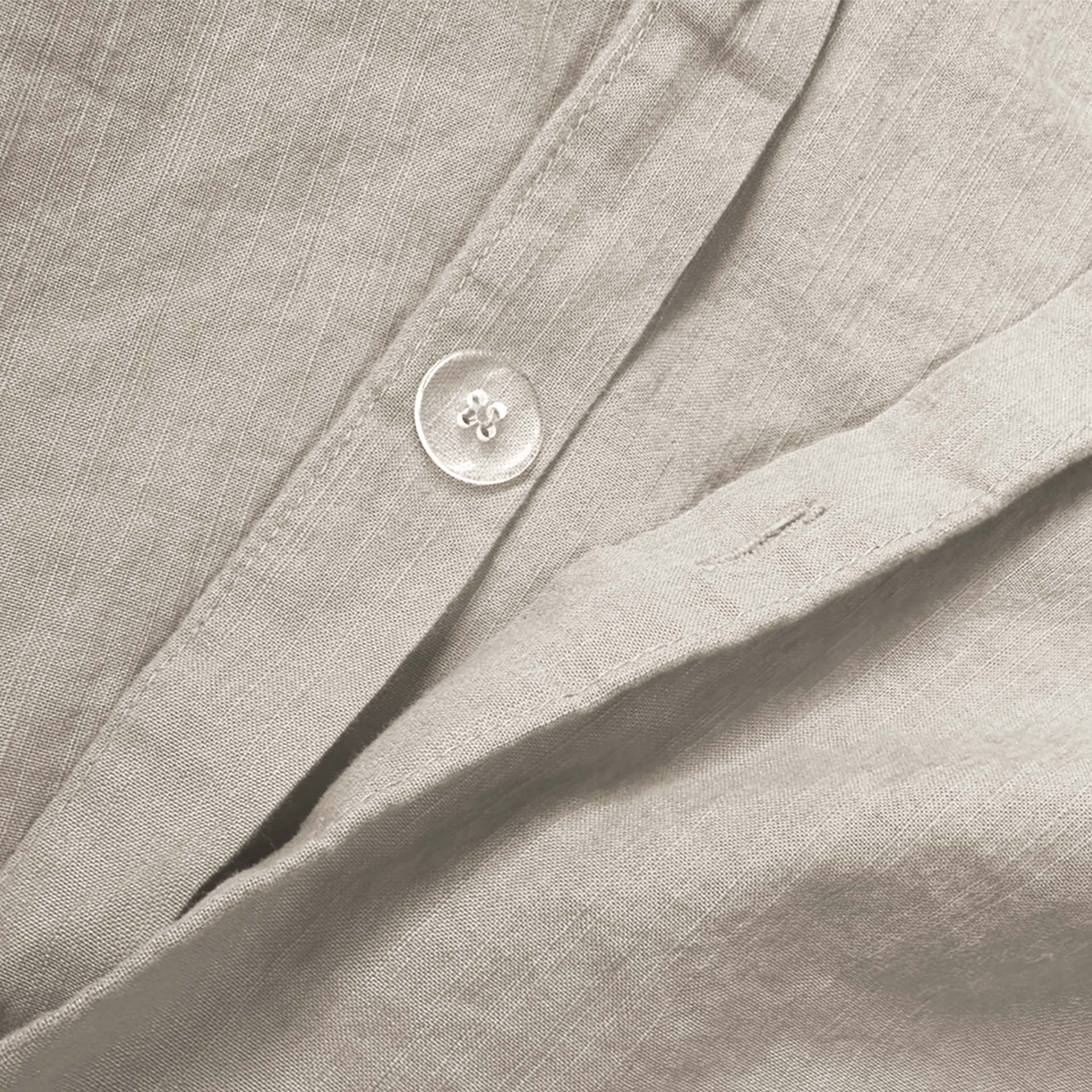 Lotus Bettwäsche Linen blend uni